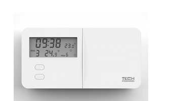 TECH T-9.1 Przewodowy Tygodniowy Regul.Pokojowy B.